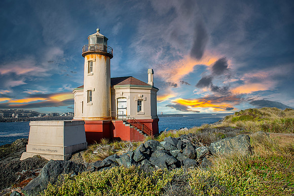 Coquile River Lighthouse 3 Bandon Beach Oregon