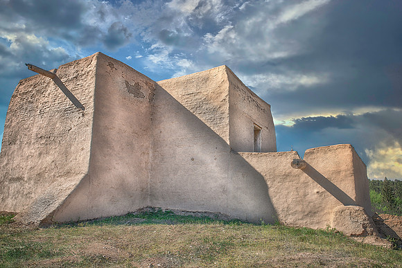 Trampas, NM Church Rear