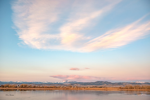 Longs Peak at Berthoud CO 2
