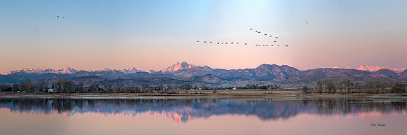 Loveland, CO Reservoir Sunrise 1