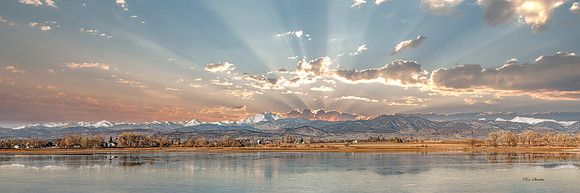 Loveland Colorado Reservoir Sunrise 4