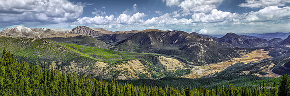 RMNP Trail Ridge Road Rainbow Curve Overlook