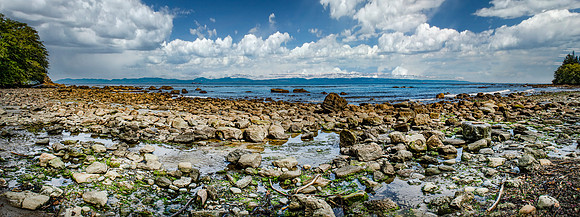 Vancouver Island From Neah Bay Washington