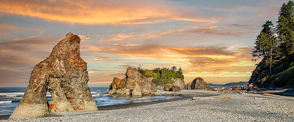 Ruby Beach Washington Coast Broad View 7