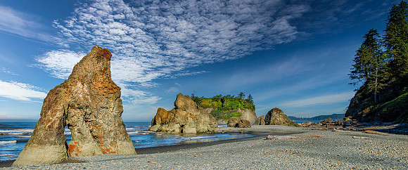 Ruby Beach Washington Coast Broad View 9