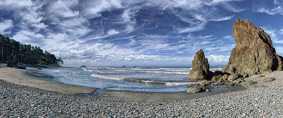 Ruby Beach Washington Coast South Pan 2