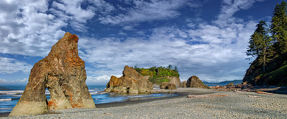 Ruby Beach Washington Coast Broad View 1