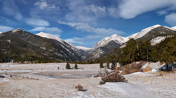 Rocky Mountain National Park - Sheep Meadow Winter