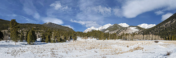 Rocky Mountain National Park - Lawn Lake Meadow Winter