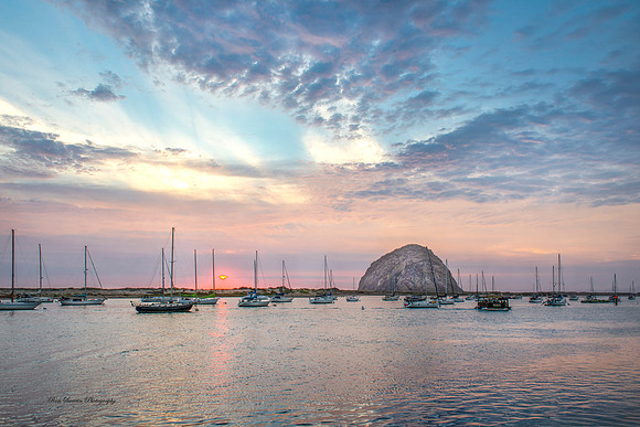 Morro Bay California Sunset 3
