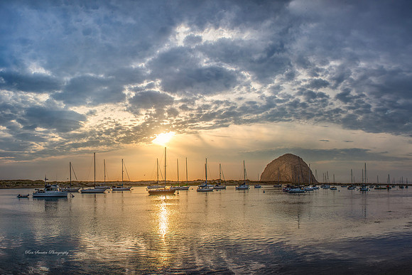 Morro Bay California Sunset 1