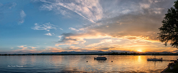 Lake Loveland Colorado First of June Sunset