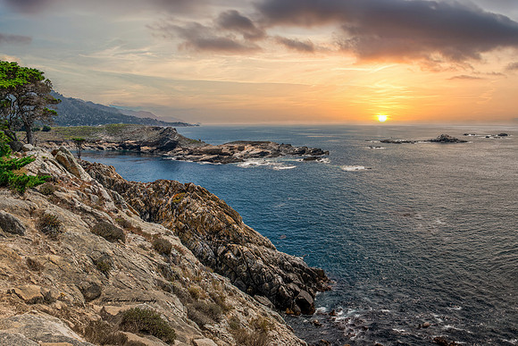 Point Lobos Sunset 1 - Point Lobos California