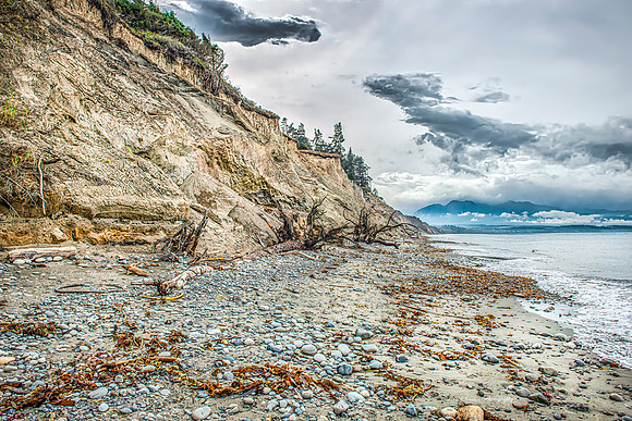 Dungeonous Spit Rocky Shore Washington Coast