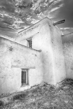 Trampas, NM Church 4 BW