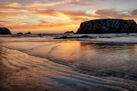 Bandon Beach Oregon Sunset 2