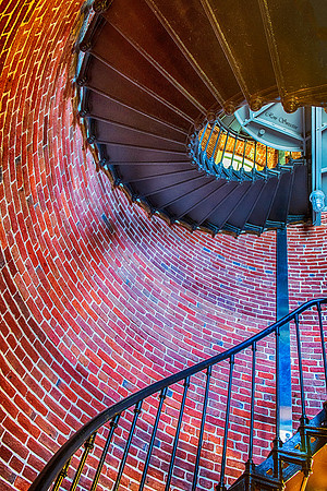 Haceta Head Lighthouse Stairs