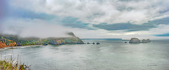 Cape Meares Oregon in the Fog