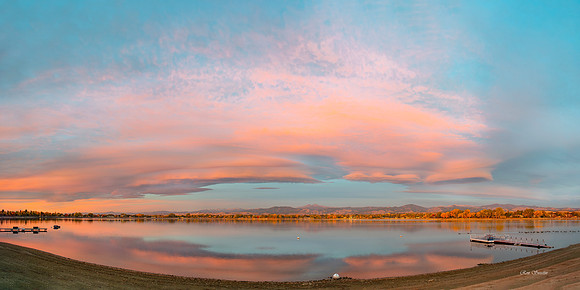 Lake Loveland, CO Sunrise Pan 5