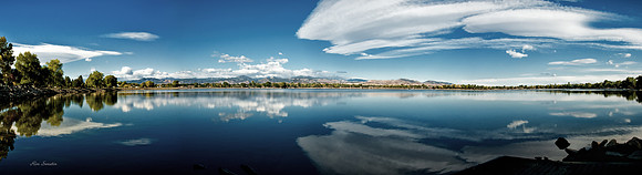 Lake Loveland Colorado Panorama