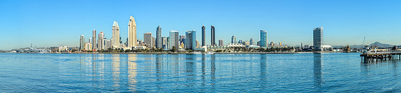 San Diego from Coronado 60 by 14