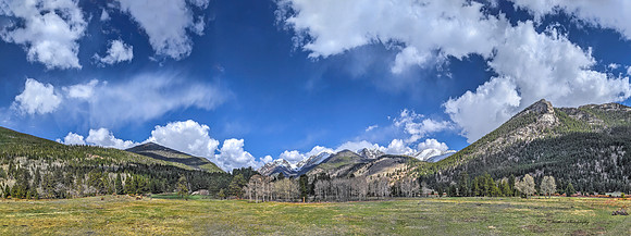 Rocky Mountain National Park Colorado Lawn Lake Meadow May