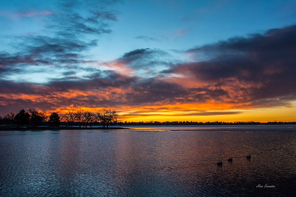 Lake Loveland Colorado Morning