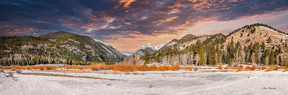 RMNP Fall Lake Pan 4 36 by 12