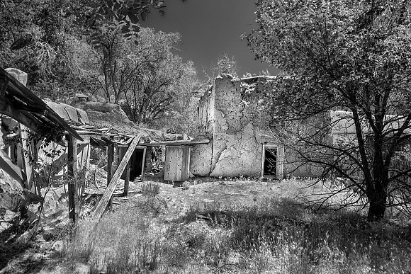 Asisi Ruins Taos, NM 2 BW
