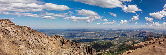 Mt Evans Summit View Pan Colorado