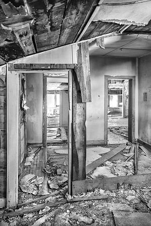 Vindicator Mine House Interior 6 BW Victor CO