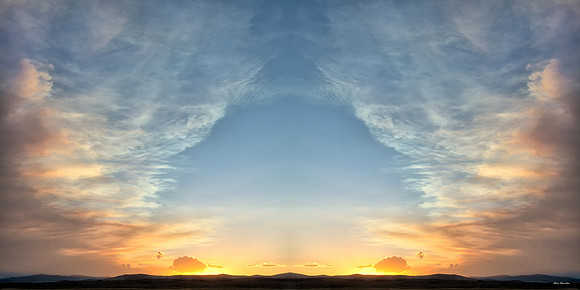 Fire in the Sky 2 36 by 18