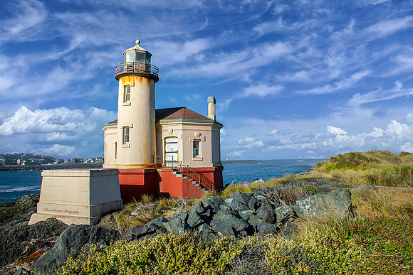 Coquile River Lighthouse 1 Bandon Beach Oregon