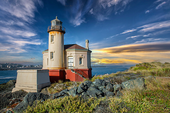 Coquile River Lighthouse 2 Bandon Beach Oregon