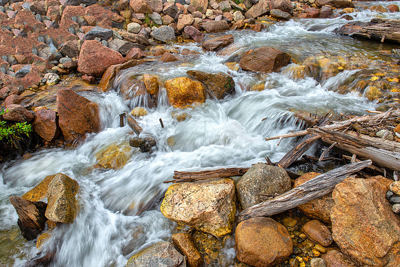Rocky Mountain National Park Fawn Lake Cascade