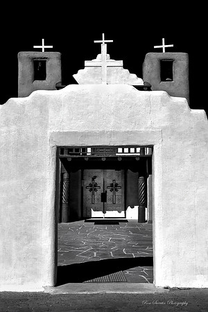 Taos Pueblo Church Entrance Taos, NM