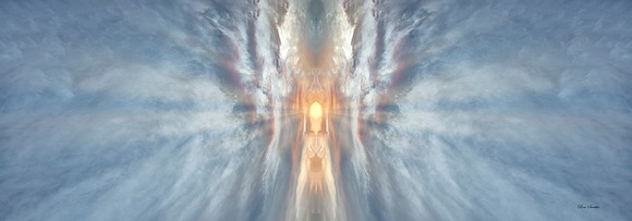 Laughing Spirit of the Heavens 40 by 20